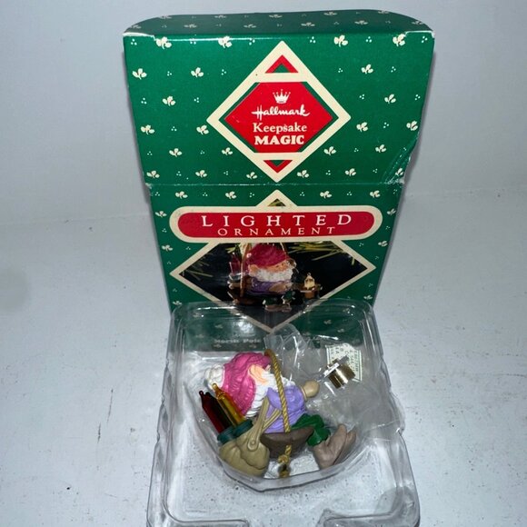 Hallmark Keepsake Magic Lighted Ornament North Pole Power & Light - Picture 2 of 4